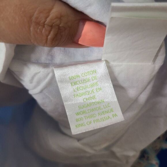 Lilly Pulitzer Good Reef Ember Shift Dress Size 10 - Picture 7 of 7